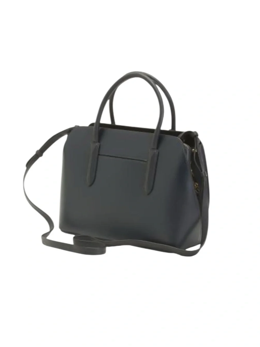 Radley London Black leather liverpool street 2.0 medium ziptop satchel NWT